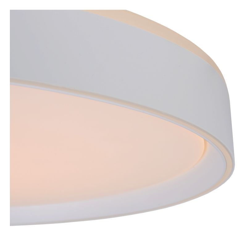 Lucide NURIA - Zapustené stropné svietidlo - Ø 50 cm - LED Dim. - 1x36W 2700K - 3 StepDim - Biela